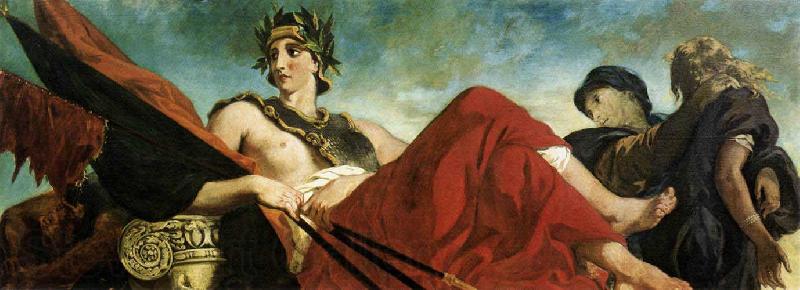 Eugene Delacroix War Spain oil painting art